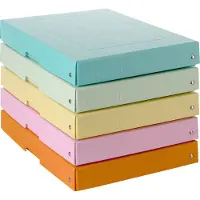 Falken Aufbewahrungsbox PURE Box Pastell 22001952 A4 40mm sort.