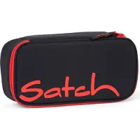 Satch Schlamperbox inklusive Geodreieck Etui Kinder SAT-BSC-001-820 Fire Phantom