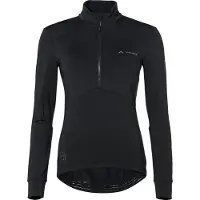 Vaude Bike Damen Langarm-Half-Zip Shirt Kuro | Größe L