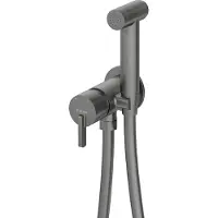 Deante | Bidetarmatur unterputz - Schwarz - Elegantes Design - Hygienisch und funktional