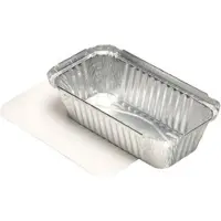 Papstar 14517 Einweg-Lebensmittelbehälter Aluminium