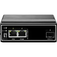 LevelOne IGP-0310, Gigabit Ethernet (10/100/1000), Vollduplex, Power over Ethernet (PoE), Wandmontage