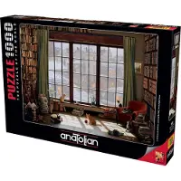 Perre/Anatolian ANATOLIAN Puzzle Katzen am Fenster 1000 Teile