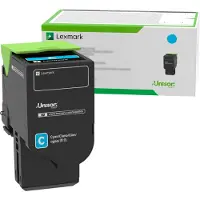 Lexmark Original Toner 78C2XE, Einzelpack, cyan