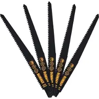DeWalt Bi-Metall HCS Säbelsägeblatt für MDF 5 Stück