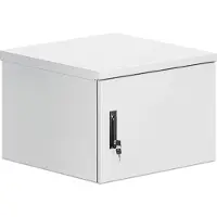 Intellinet 716093, Wandmontiertes Regal, 9U, 100 kg, Sperrschloss, Verbessertes Kabelmanagement, 36 kg