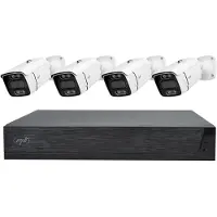 Pni House IPMAX POE 3LR Videoüberwachungskit, NVR mit 4 POE-Ports und 10 im Netz