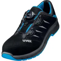 Uvex 2 trend BOA S1P, Weiblich, Erwachsener, Sicherheitsschuhe, Schwarz, Blau, ESD, P, S1, SRC, Speed-Schnürsenkel
