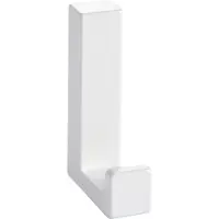 Siro MantelHaken Doradus GarderobenHaken 15x61mm, Haken ZN weiss glänzend