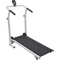 vidaXL Mini-Laufband Klappbar 93x36 cm Schwarz