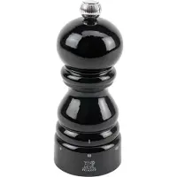 Peugeot Salzmühle PARIS 12cm Schwarz Buchenholz Lackiert uSelect Stahlmahlwerk