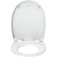 Duravit 0023190000 Univ. WC-Sitz Oval Tief 451mm, Ülap.