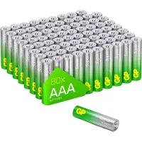 GP Batteries Super Micro (AAA)-Batterie Alkali-Mangan 1.5 V 80 St