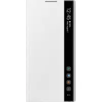Samsung Original Clear View Cover Klapphülle Weiß für das Samsung Galaxy Note 10