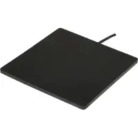 Kerbl Heizplatte aus Gummi 24 x 24 cm , 18 W, für Geflügeltränken und Kaninchenställe