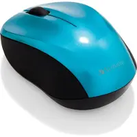 Verbatim Go Nano, Beidhändig, RF Wireless, 1600 DPI, Cyan