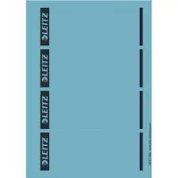 Leitz Rückenschilder kurz, PC-beschriftbar, Rückenbreite 80 mm, selbstklebend, 100 St., blau