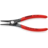Knipex Präzisionsicherungsringzange DIN 5254 A Länge 140mm Ø 10-25mm grau atramentiert - 49 11 A1 SB