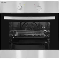 Exquisit Einbaubackofen EBE 555-1.2 U | Energieeffizienzklasse A | 57 l Garraum | Einbaubackofen 60 cm