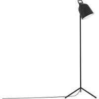 Normann Copenhagen Stage Stehleuchte Schwarz - , dimmbar, Schwarz, für Wohnzimmer, Metall