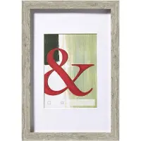 Walther design EA030D Stockholm Holzrahmen 20x30cm grau