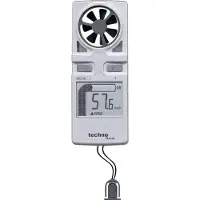 Techno Line EA 3010, Taschen/handgehalten, Windmühle, km/h, kn, m/s, mph, LCD