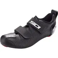 Sidi T5 Air Carbon Schwarz Weiß Triathlon Schuhe, Größe 41 - EUR