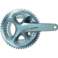 Shimano 105 R7000 Hollowtech Ii 110 Bcd Crankset Silber 172.5 mm / 52/36t