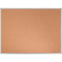Franken Stellwandtafel ECO beidseitig, Kork/Kork, Aluminiumrahmen, 1200x600 mm