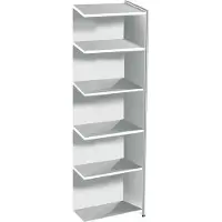 Kerkmann Anbau-Regal ARTLINE, 4 B”den, (B)390 mm, weiá