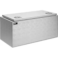 MSW Aluminium-Transportwerkzeugkasten, abschließbar, 119 l, 91 x 45 x 44,5 cm