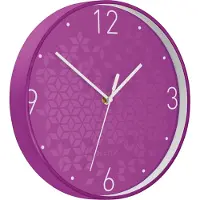 Leitz Nástenné hodiny WOW purpurová
