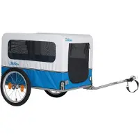 Xlc Fahrradanhänger Doggy Van Mod.2018 16Z mit Seitendeichsel mit 1 Uni-Kupplung