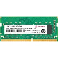 Transcend JetRam JM3200HSB-8G, 8 GB, 1 x 8 GB, DDR4, 3200 MHz, 260-pin SO-DIMM