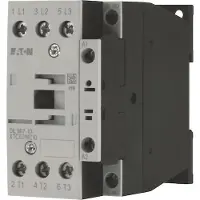 Eaton 276992 Leistungsschütz, 3-polig, 380 V 400 V 7.5 kW, 1 S, 48 V 50 Hz, Wechselstrombetätigung, Schraubklemmen DILM17-10(48V50HZ)