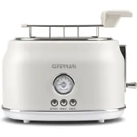 G3 Ferrari Toaster Edelstahl beschichtet "Artista" weiß G1013401