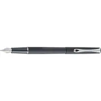 Diplomat Füllhalter Traveller schwarz matt F