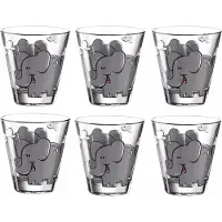 Leonardo Kindergläser Bambini Elefant 215ml (6er Set)