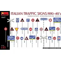 Mini art ITALIAN TRAFFIC SIGNS 1930-40s