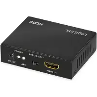 Ginza.se HDMI-Audio-Extraktor,2CH/5.1CH,SPDIF,/60Hz