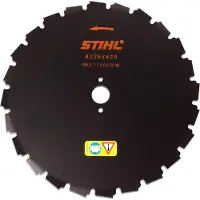 Stihl 41107134204 Meißelzahnblatt de Sägeblatt FS 260,300,350,400, Ø 225 mm