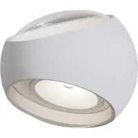 Maytoni Stream Wandleuchte O032WL-L6W3K LED, Weiß, aus Aluminum, 3000K, 350lm