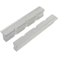 VAR Set Of 2 Aluminium Jaws For Bench Vise Werkbank