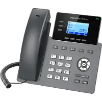 Grandstream Networks GRP2603P, IP-Telefon, Schwarz, 3 Zeilen, LCD, 6,3 cm (2.48"), Schnelles Ethernet