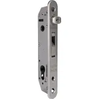Locinox Rohrrahmenschloss Fortylock mit Hakenriegel, PZ 92,DM 20 mm,Stulp rund,Edelstahl