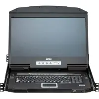 Aten KVMP Switch, CL5716N, 16-fach mit 48,26cm (19") LCD Konsole, USB PS/2, für 48,26cm (19"), USB P