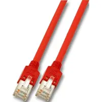 EFB Elektronik RJ45 Patchkabel Cat.5e SF/UTP LSZH Draka UC300 TM11 crossed rot 3m Hersteller: (K2793.3)