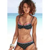 LASCANA Bügel-Bikini-Top "Kimer" mit modernem Print