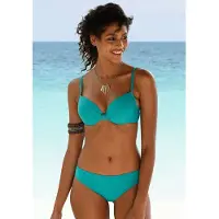 s.Oliver Bügel-Bikini-Top "Spain" mit geraffter Mitte