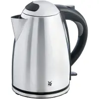 WMF Wasserkocher Stelio 1,7L | Edelstahl | 2400W | Kalkfilter | kabellos | matt | beleuchtet 0413020012